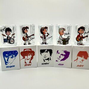 DURAN DURAN/Peanuts Mashup Shot Glass set of 6 w/ Matching Gift Boxes